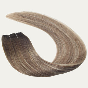 Extension de cheveux humains avec Clip, 1 pièce, Ombre, fil Invisible, 4 clips, <span class=keywords><strong>prix</strong></span> d'usine - Product Image 4