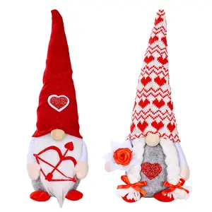 Valentines Gnome trang trí sang trọng Gnome nghe Tình Yêu Ngày của mẹ Gnome quà tặng cho mẹ Valentines quà tặng ngày của mẹ 2024