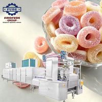Machine de fabrication de bonbons gélifiés vendue directement par l'usine. Ligne de production de bonbons gélifiés durable.