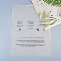 Sacs en plastique personnalisés avec fermeture éclair pour vêtements, emballage mat en EVA, sacs à glissière givrés avec fermeture à glissière pour vêtements d'enfants, logo