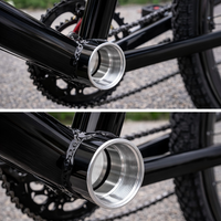 Pièces de vélo en aluminium usiné CNC pour métaux précieux, conçues pour l'usinage