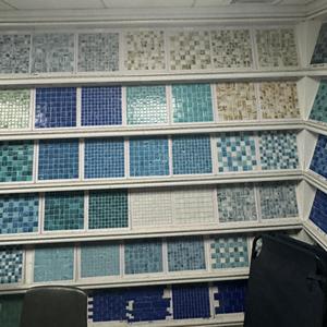 Gaoming nhà tự dính Glass Mosaic Sticker Mini Vuông gương gạch tấm DIY ca - Product Image 4