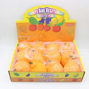 Pelotas Antiestrés Grandes con Forma de Naranja, Juguete Realista para Apretar, Juguete Sensorial para Aliviar la Ansiedad en Adultos - Product Image 2