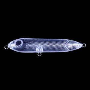 Esche da <span class=keywords><strong>Pesca</strong></span> Non Dipinte Crankbait Grezzi Pencil Fai-da-Te in ABS Esca Artificiale per Lucioperca <span class=keywords><strong>Trota</strong></span> Persico Topwater 10g <span class=keywords><strong>Pesca</strong></span> in Mare Barca Lago - Product Image 2