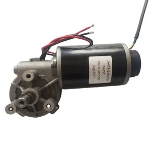 ROHS certificate brush servo motor worm gear 12v 300w dc worm gear motor