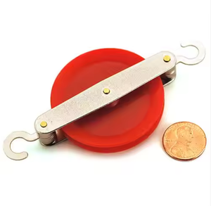 Gelsonlab HSPD-035C Haute qualité Petit Plastique Triple <span class=keywords><strong>Tandem</strong></span> <span class=keywords><strong>Poulie</strong></span> pour d'expérimentation Physique - Product Image 2