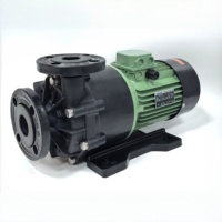 Pompe à eau chimique 3 HP sans fuite CFR ETFE 200 L/min pour acide sulfurique, pompe à entraînement magnétique 2,2 kW 220/380V