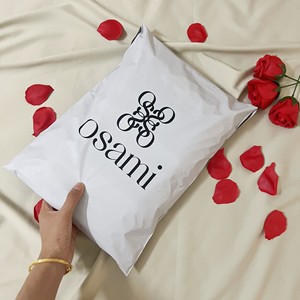 Custom White Postage Courier Polymailer Shipping Envelope Packaging Poly Mailer Mailing Bags for Clothing - Product Image 1