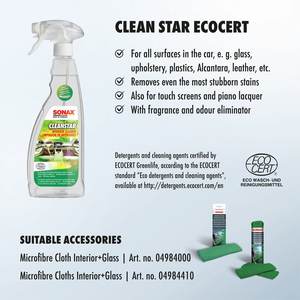 Quality Guaranteed Car Clean Star Ecocert <b>Cleaner</b> 750ml For Eco-Friendly Automotive And Household <b>Surfaces</b> - Product Image 2