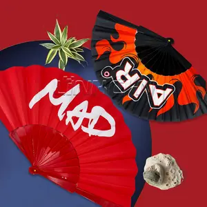 Wholesale sublimated unique dollar folding hand fan