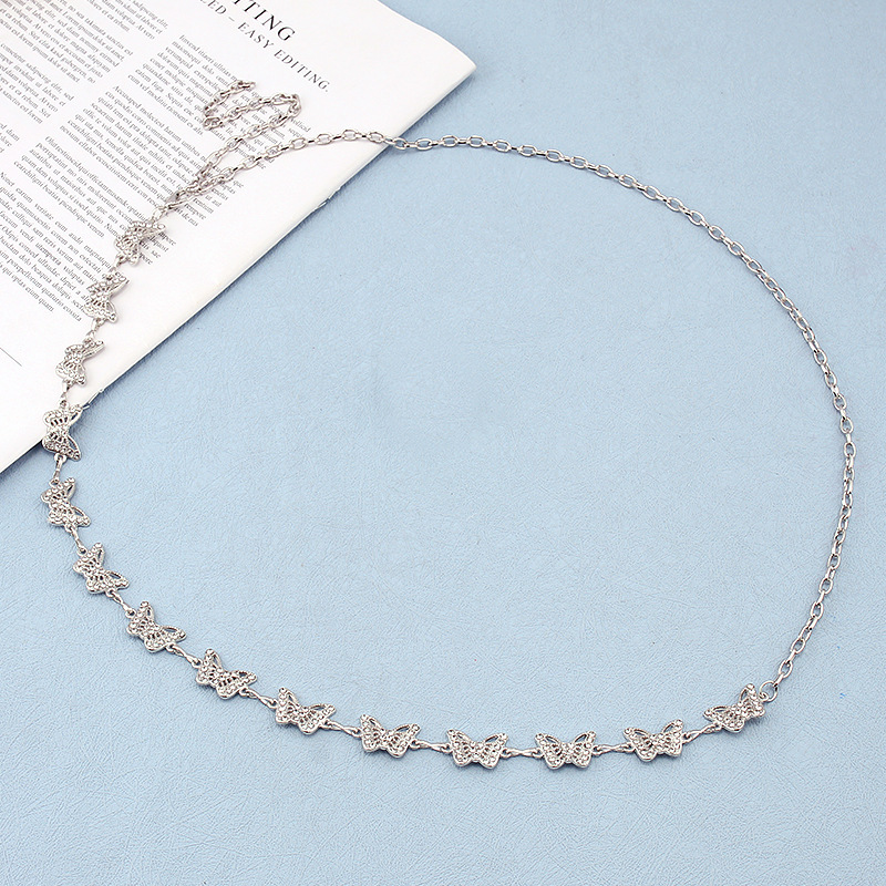 โซ่คาดเอวหลายชั้นลายหัวใจทอง