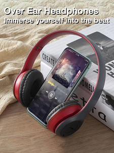 <span class=keywords><strong>Headset</strong></span> Gaming Nirkabel P47 <span class=keywords><strong>Bluetooth</strong></span> Toophet dengan Bass untuk iPhone, On-Ear & Over-Ear - Product Image 2