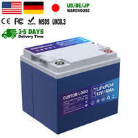 Baterai Lifepo4 12V 24V 50Ah Grade A Sel Baterai Lifepo4 Prismatik 3.2V Paket Baterai Lifepo4 dengan Smart BMS