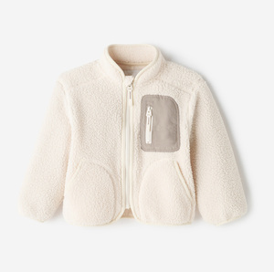 <span class=keywords><strong>Veste</strong></span> en polaire <span class=keywords><strong>sherpa</strong></span> à col montant pour garçon - Product Image 5