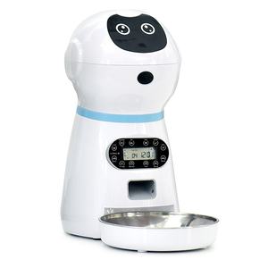 <span class=keywords><strong>Robot</strong></span> d'alimentation automatique pour animaux de compagnie Plateau d'alimentation intelligent pour chats chiens Bols solides pour chiens - Product Image 4