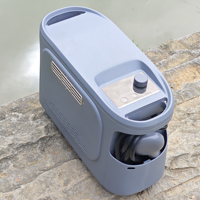 Chauffe-eau au gaz portable écologique pour l'extérieur - Ultra-léger, design pliable de 3 L, résistant à l'eau, idéal pour le camping et la randonnée