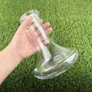 Botella de vidrio de narguile pequeña de fábrica, venta al por mayor, logotipo personalizable, 880ml, 1500ml, tapón de rosca, juego completo, humo de narguile - Product Image 6