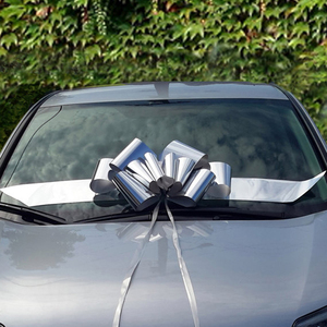 23 "30" gran <span class=keywords><strong>coche</strong></span> rojo arco oro metálico mariposa lazo con bucles <span class=keywords><strong>coche</strong></span> rojo arco <span class=keywords><strong>de</strong></span> boda NUEVA CASA decoración <span class=keywords><strong>de</strong></span> la puerta <span class=keywords><strong>de</strong></span> la cinta - Product Image 2