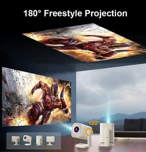 Proyector LCD Wifi de 200ANSI, Cine en Casa, Video HD720P, Videojuegos, Reuniones, Proyector de Tiro Corto 4K, Películas, Proyector Inalámbrico para Teléfono 5G - Product Image 6