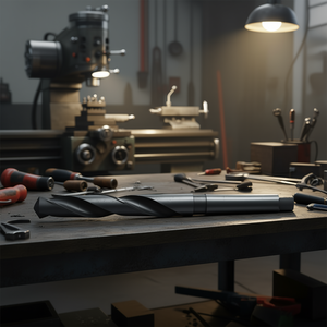 Broca helicoidal de vástago cónico Fervi de carburo para máquinas herramienta - Product Image 3