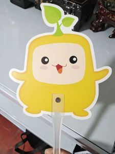 Cadeaux souvenirs promotionnels, éventail portable personnalisé en PP, éventail à main en plastique - Product Image 6