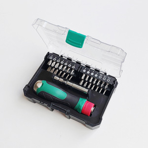 Screwdriver Bit Set 30 Piece Crv Steel Multi Functional Ratchet Tool Kit For Home Use - Product Image 1