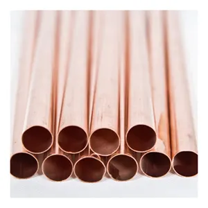 10000 tons L/C payment China factory inner copper pipe bending springs copper pipe for air conditioning