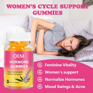 Chinaherbs Productos para la Menopausia, Gomitas para el Equilibrio Hormonal, Suplementos para la Menopausia en Mujeres, Gomitas para las Afieladas y Sudores Nocturnos - Product Image 3