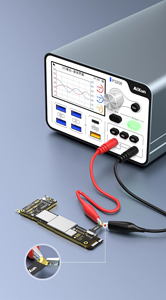 Aixun P3208 320W 32V/8A แหล่งจ่ายไฟแบบปรับค่าได้ สะดวกใช้งาน พร้อมปุ่มบูตสำหรับทดสอบเมนบอร์ดโทรศัพท์ - Product Image 5