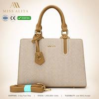 Tas Tangan Wanita Grosir Desainer Kulit PU Fashion Horizontal untuk Penggunaan Sehari-hari dengan Hiasan Pegangan Atas Harga Pabrik