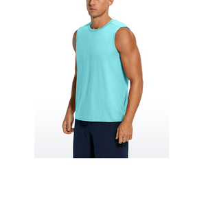 Offre Spéciale coton hommes débardeurs pour été Logo personnalisé Gym Fitness Singlet musculation hommes débardeur pour hommes style de la vie quotidienne des hommes - Product Image 5