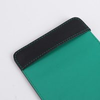 Fundas de bolsillo para tarjetas, Cartera de lujo, carpeta de cuero, portatarjetas de Golf
