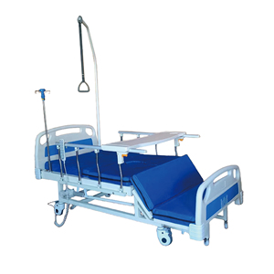 Лучшая цена, медицинская кровать с матрасом-оптовая продажа, электрическая/ручная кровать для пациента для дома/больницы-индивидуальное обслуживание - Product Image 3