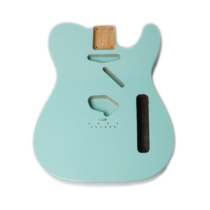 กีตาร์ไฟฟ้าแบบ Solid Body รุ่น Fashion Custom OEM ไม้ Paulownia สีขาว  แบบยังไม่เคลือบสี Nitro  สำหรับประกอบเอง - Product Image 3