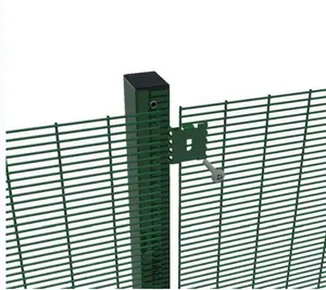 Yuchen haute sécurité 358 acier clôture prison protection forteresse maille clôture anti-effraction site de confinement