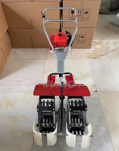 Équipement agricole de paddy Désherbeur à essence à 2 rangées pour le riz Désherbeur mécanique pour le riz Prix - Product Image 4