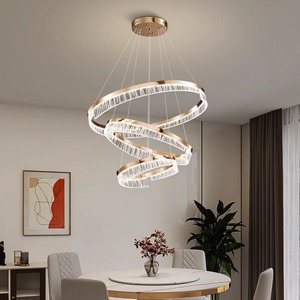 Modern <b>Light</b> Luxury Living Room Acrylic <b>Chandelier</b> Bedroom Dining Lamp Simple HM-SH-3 Modern <b>Light</b> Luxury Living Room <b>Chandelier</b> - Product Image 3
