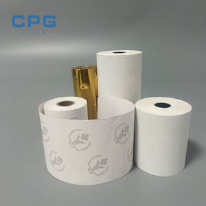 70gsm BPA Free Double-Sided Thermal Paper Rolls 80x80mm Single Layer White Cash Register Receipt Paper for POS Machine - Product Image 1