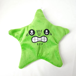 Vente en gros de jouets en peluche étoile de mer en colère, personnalisés, colorés, interactifs, électriques, mobiles, en coton PP, amusants, anti-stress - Product Image 2