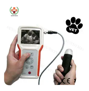 SY-A016热卖手持式兽医超声机，用于动物防水牛/马/牛兽医超声波扫描