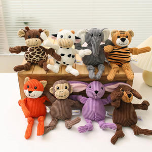 Интерактивная игрушка для собак с функцией голосового управления, устойчивая к разрывам, для чистки зубов, короткий плюш, наполнитель из ПП-хлопка, игрушка-кукла для домашних животных - Product Image 1