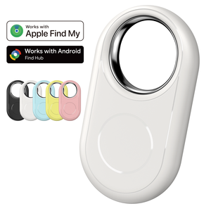 Localizzatore Smart RSH, Compatibile con Air Tag, Certificato MFi e Google, Tracker Intelligente per Oggetti, BLE 5.4, Localizzatore <span class=keywords><strong>GPS</strong></span> Compatibile con <span class=keywords><strong>Apple</strong></span> e Android - Product Image 1