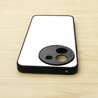 Nouvelles coques de téléphone portable personnalisées en TPU 2D pour sublimation, résistantes à la saleté et aux chocs, noires, pour Vivo X100S X100 Ultra V30E Y18