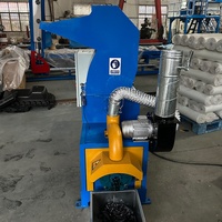 MACHINES DE CONSTRUCTION ÉCOLOGIQUES Nouveau type de machine à fondre et densifier le plastique automatique à haute efficacité, machine à fondre EPS, moteur PLC, puissance 22 kW