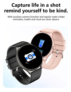 Montre connectée pour femmes, suivi du cycle <span class=keywords><strong>menstruel</strong></span>, suivi de la forme physique, appels Bluetooth, assistant vocal, montres pour Android IOS - Product Image 5