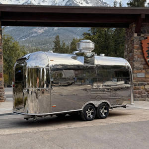 Carrito de Comida Comercial Personalizable para Hot Dogs, Papas Fritas, Tacos, Hamburguesas, Pollo Asado, Remolque de Comida, Camión de Comida - Product Image 1