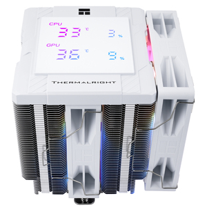 Enfriador de CPU Thermalright PA120 DIGITAL ARGB BLANCO, 162 mm de Altura, Doble Torre, 6 Tubos de Calor, LCD Assassin 120 DIGITAL ARGB BLANCO - Product Image 5