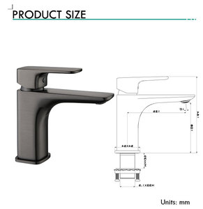 Frascio Không Chì Cơ Thể Đồng Thau Hiện Đại Đơn Lỗ Bồn Rửa Vòi Phòng Tắm Với Kẽm Xử Lý Cho <span class=keywords><strong>Home</strong></span> Vòi Tắm Basin <span class=keywords><strong>Mixer</strong></span> - Product Image 6