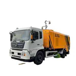 China Manufacturer High Quality Big Power 3,500 liters Water Tank 7,000 liters Dust Tank Dust Free Sweeper Truck for sale