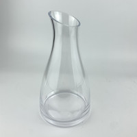 Carafe à boire en verre avec coussin de refroidissement / Carafe à eau, thé, café, boisson froide